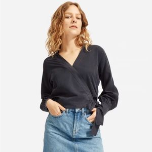 Everlane Wrap Shirt
